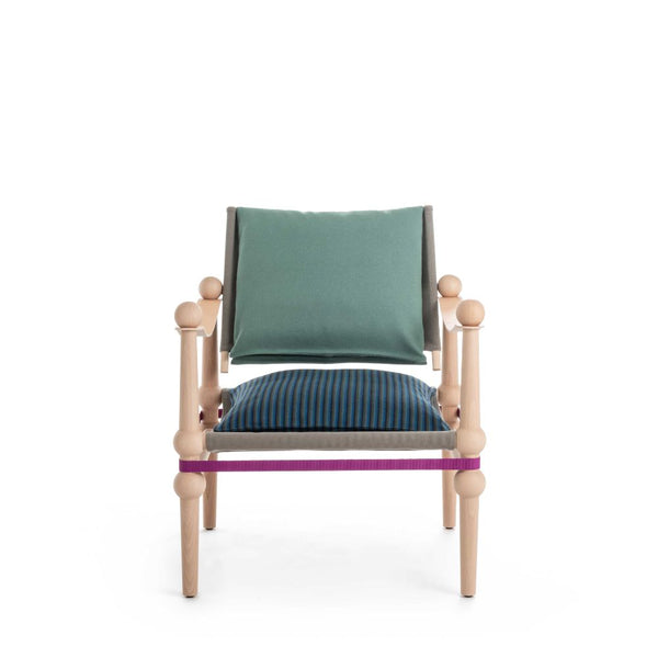 Magis Design Twain Low Chair With Arms - Stoel met Elegantie