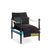 Magis Design Twain Hella Low Stoel – Stijlvolle Luxe Stoel Zwart