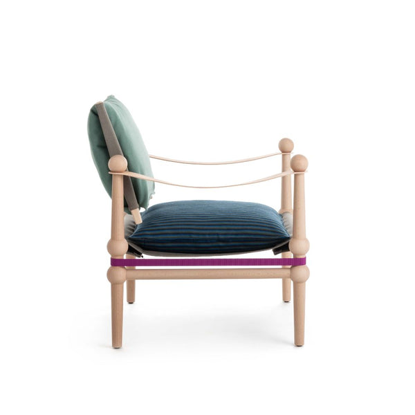 Magis Design Twain Low Chair With Arms - Stoel met Elegantie