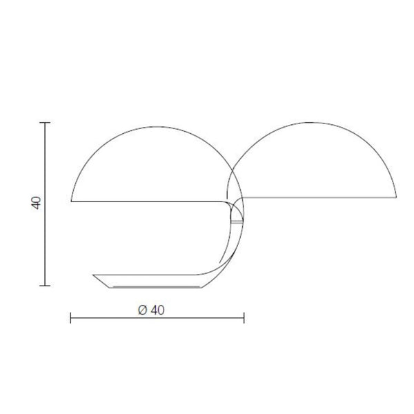 Martinelli Luce Cobra Tafellamp