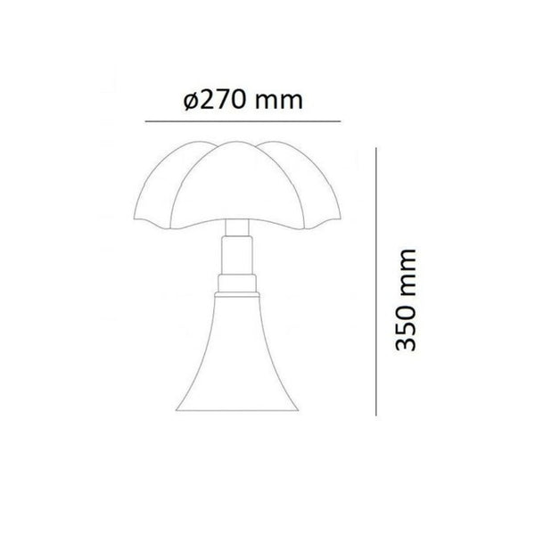 Martinelli Luce Minipipistrello Tafellamp