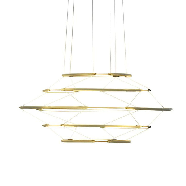 Nemo Drop 5 Hanglamp Goud