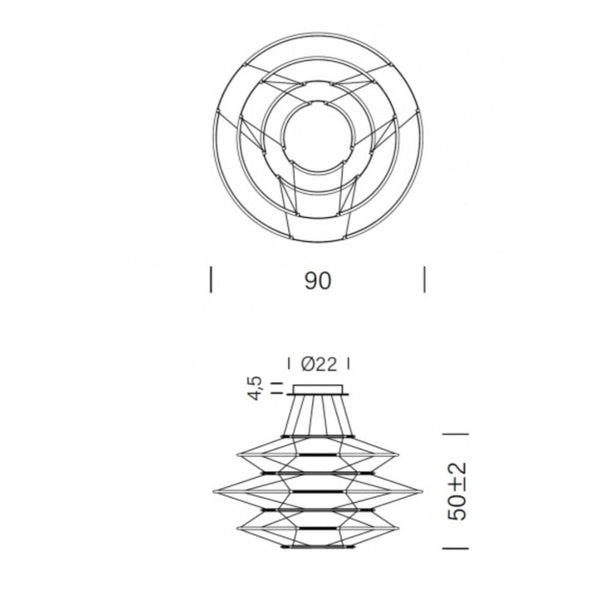 Nemo Drop 7 Hanglamp