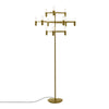 Nemo Floor Crown Vloerlamp Jehs & Laub Goud Goud