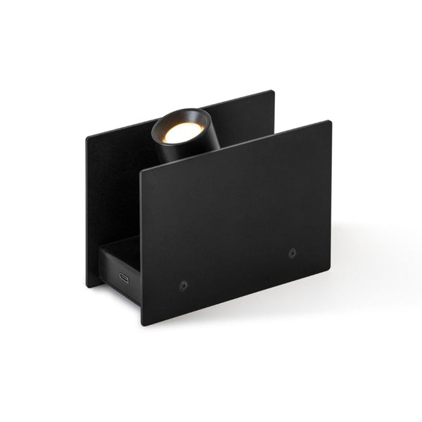 Nemo Plint Mini LED lamp Zwart