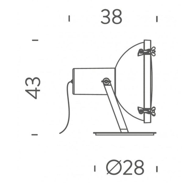 Nemo Projecteur 365 floor Le Corbusier