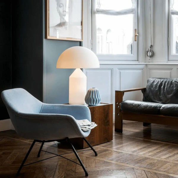 Oluce Atollo 50 Tafellamp Glass