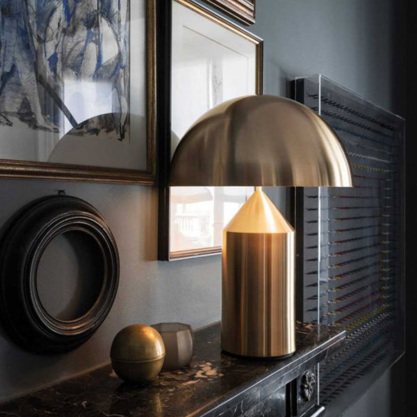 Oluce Atollo 50 Tafellamp Goud