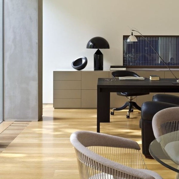 Oluce Atollo 50 Tafellamp Metal Zwart