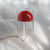 Oluce Medusa Tafellamp Rood