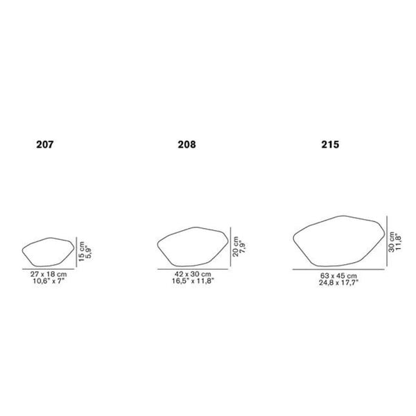 Oluce Stones Outdoor LED lamp