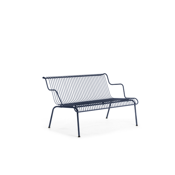 Magis Design South Low Bench Outdoor - Stapelbare Lage Lounge Buitenbank Donkerblauw