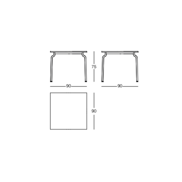 Magis Design South Tables Outdoor – Buiten Tafel Staal
