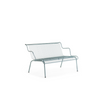 Magis Design South Low Bench Outdoor - Stapelbare Lage Lounge Buitenbank Lichtblauw