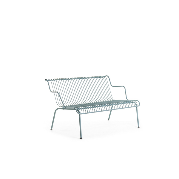 Magis Design South Low Bench Outdoor - Stapelbare Lage Lounge Buitenbank Lichtblauw