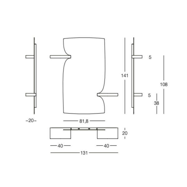 Magis Morphed Mirror