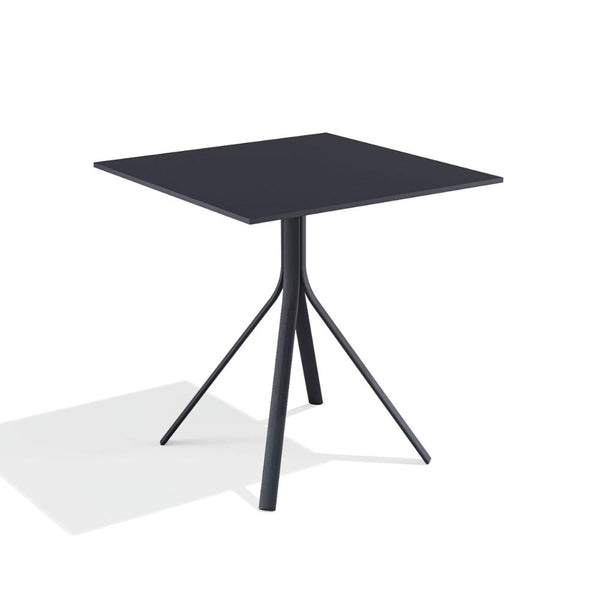 Babel D Melik Vierkante tafel 70x70 cm Antraciet