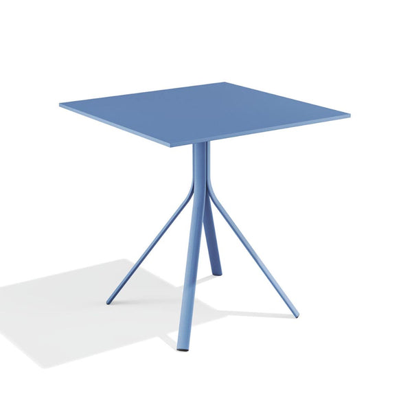 Babel D Melik Vierkante tafel 70x70 cm Licht Blauw