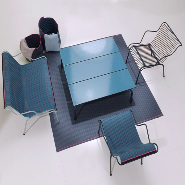 Magis Design South Low Bench Outdoor - Stapelbare Lage Lounge Buitenbank
