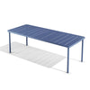 Babel D Bangi rechthoekige tafel 220x90 cm Licht Blauw