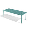 Babel D Bangi rechthoekige tafel 220x90 cm Turquoise