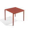 Babel D Gao Vierkante tafel 80x80 cm Terracotta