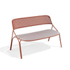 Babel D Jos Tweezitsbank Terracotta