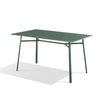 Babel D Kano rechthoekige tafel 140x80 cm Salvia