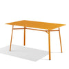 Babel D Kano rechthoekige tafel 140x80 cm Honing