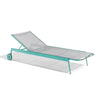 Babel D Kissi Ligbed met wielen Turquoise