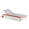Babel D Kissi Ligbed met wielen Terracotta