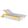 Babel D Kissi Ligbed met wielen Honing