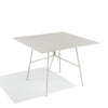 Babel D Kissi vierkante tafel 120x120 cm Wit