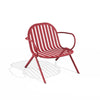 Babel D Melik Loungestoel Rood