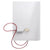 Dabu A4 Wandlamp Rode kabel