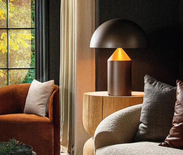 Oluce Atollo 50 Tafellamp Brons kopen | Officieel Dealer – Unicoo