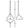 Magis Floor Candle Kandelaar 98 cm hoog met 1 arm