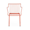 Magis Design South Armchair Outdoor - Stalen Stapelbare Stoel Oranje
