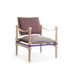 Magis Design Twain Low Chair With Arms - Stoel met Elegantie Roze