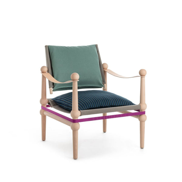 Magis Design Twain Low Chair With Arms - Stoel met Elegantie Salie