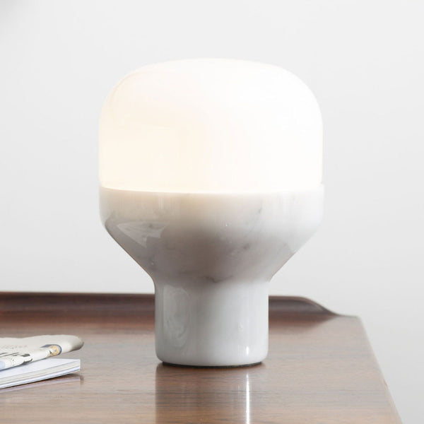 Martinelli Luce Delux Tafellamp Marmer Carrara Junior Wit marmer