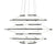 Nemo Drop 7 Hanglamp Zwart