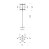 Nemo Floor Crown Vloerlamp Jehs & Laub