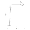 Nemo Lighting Untitled Reading Cone vloerlamp