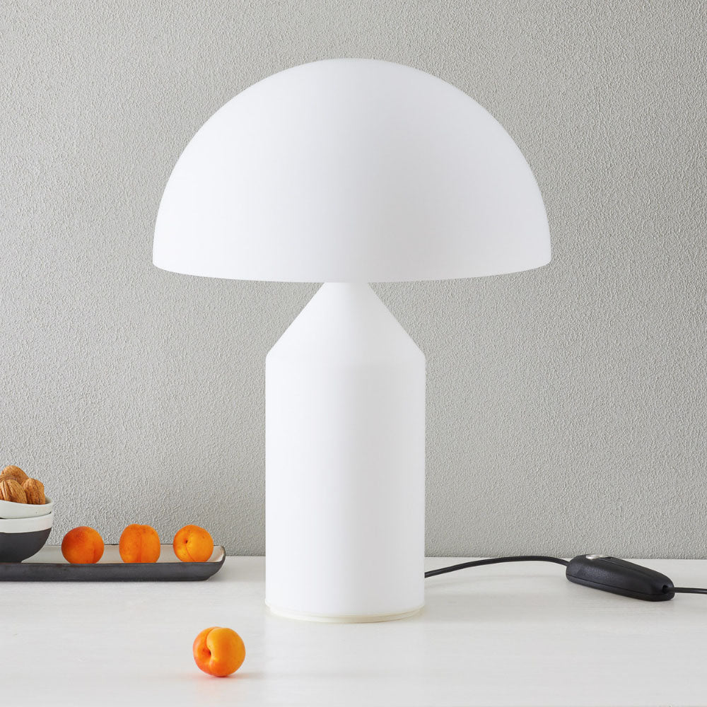 Oluce Atollo 35 Tafellamp – Glas