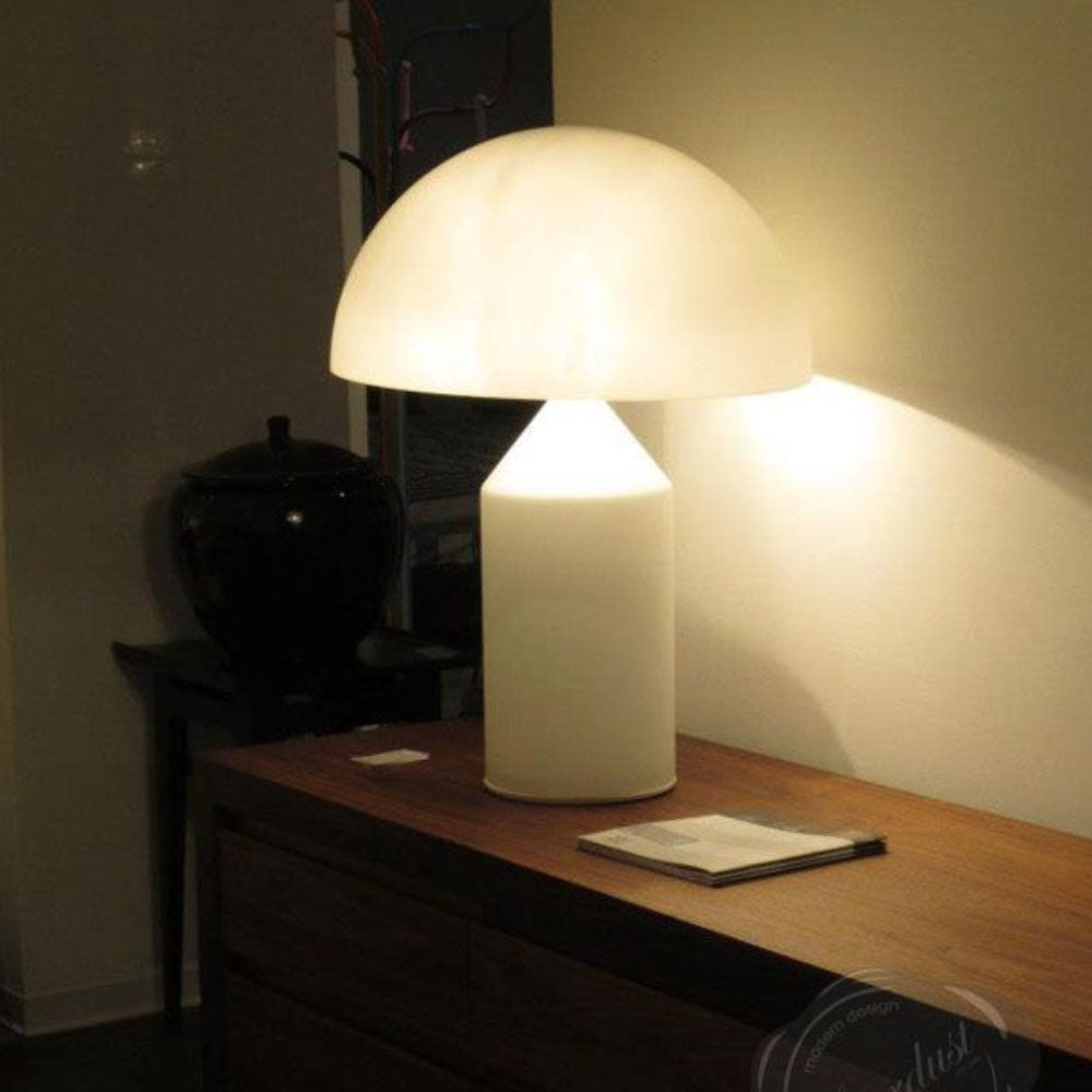 Oluce Atollo 35 Tafellamp – Glas