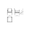 Magis Design Twain Hella Low Stoel – Stijlvolle Luxe Stoel
