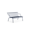 Magis Design South Low Bench Outdoor - Stapelbare Lage Lounge Buitenbank Donkerblauw