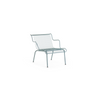 Magis Design South Low Armchair Outdoor – Stapelbare Lage Lounge Stoel Licht Blauw