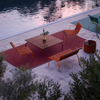 Magis Design South Low Bench Outdoor - Stapelbare Lage Lounge Buitenbank